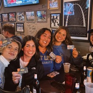 We actually had the best DAMN time last Friday! 🥶 
•
•
•
#verveafterdark #vervestl #billikenblizzard #saintlouisuniversity