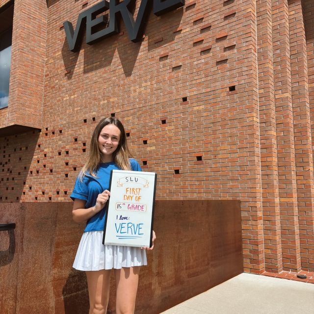 Some first day flicks for your feed! 📚✏️ #VERVESTL #Slu #WashU #BackToSchool #GoodYearAhead